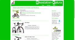 Desktop Screenshot of bikestation-kalura.de
